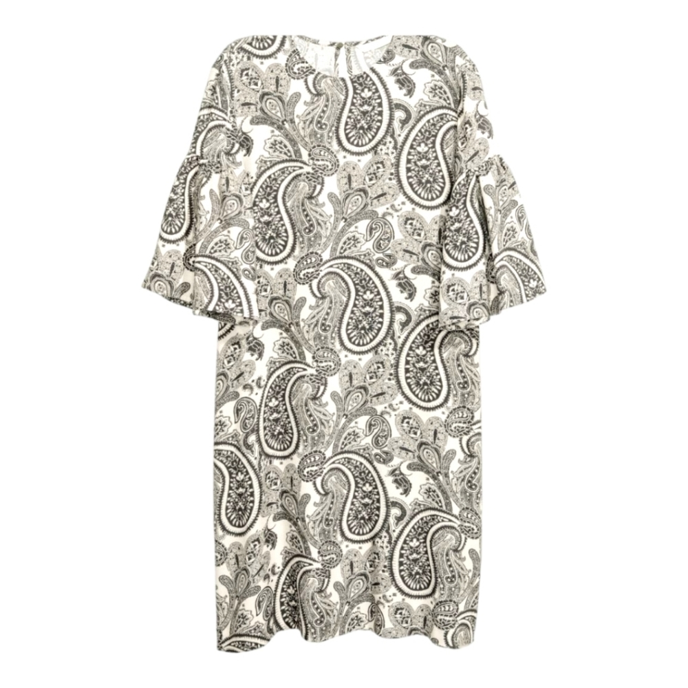 H&M ruffle sleeve dress size 12